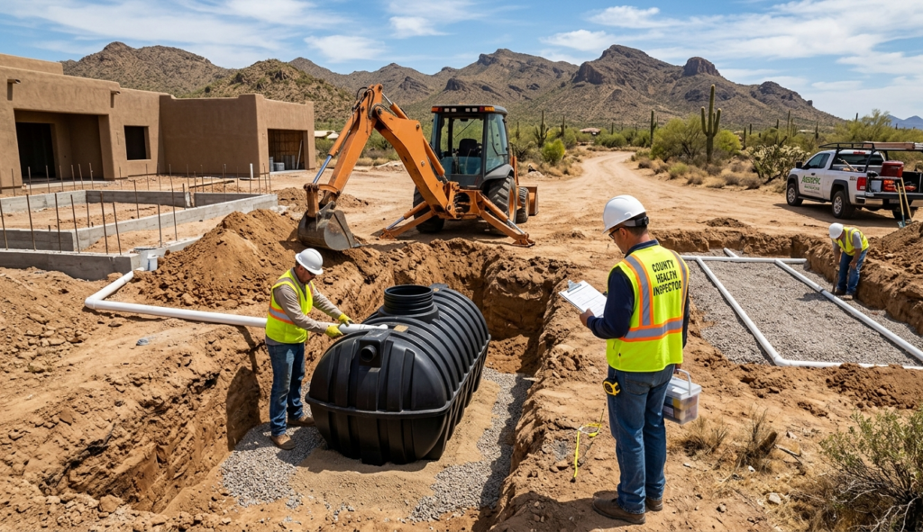 Learn Arizona septic system regulations 2026, permits, health codes, and compliance rules